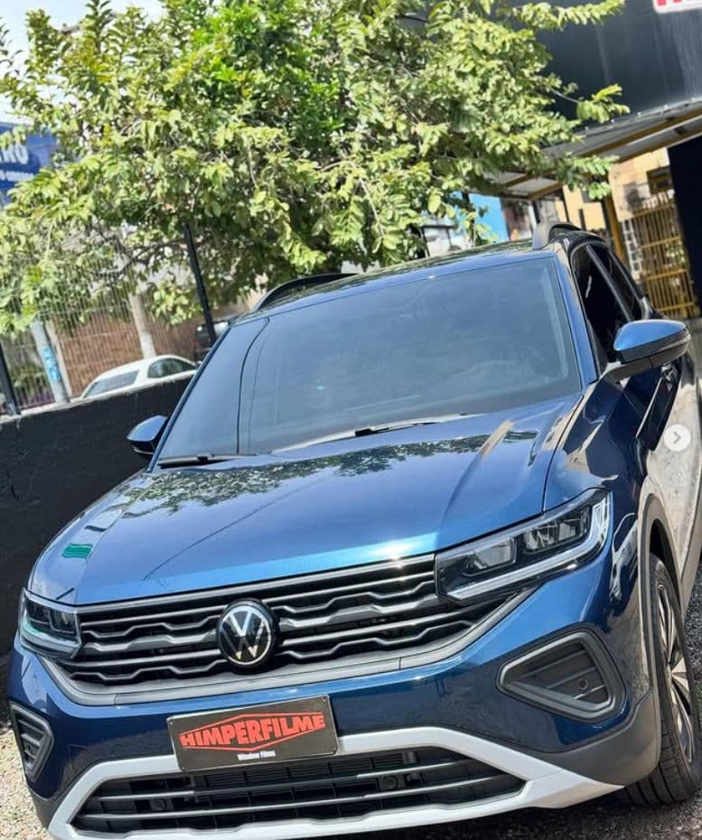 Instalação de insulfilm em Volkswagen Taos